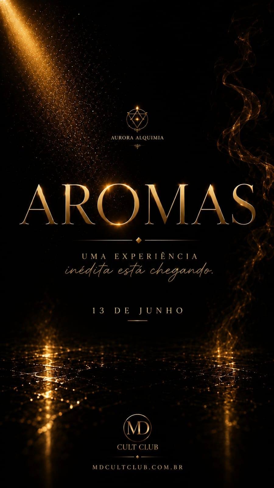 Cartaz do evento Aromas