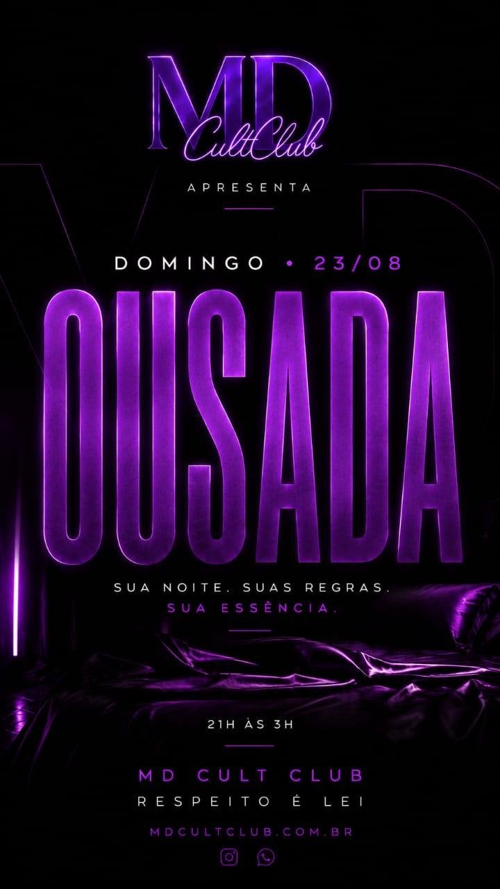 Cartaz do evento Domingo Ousada