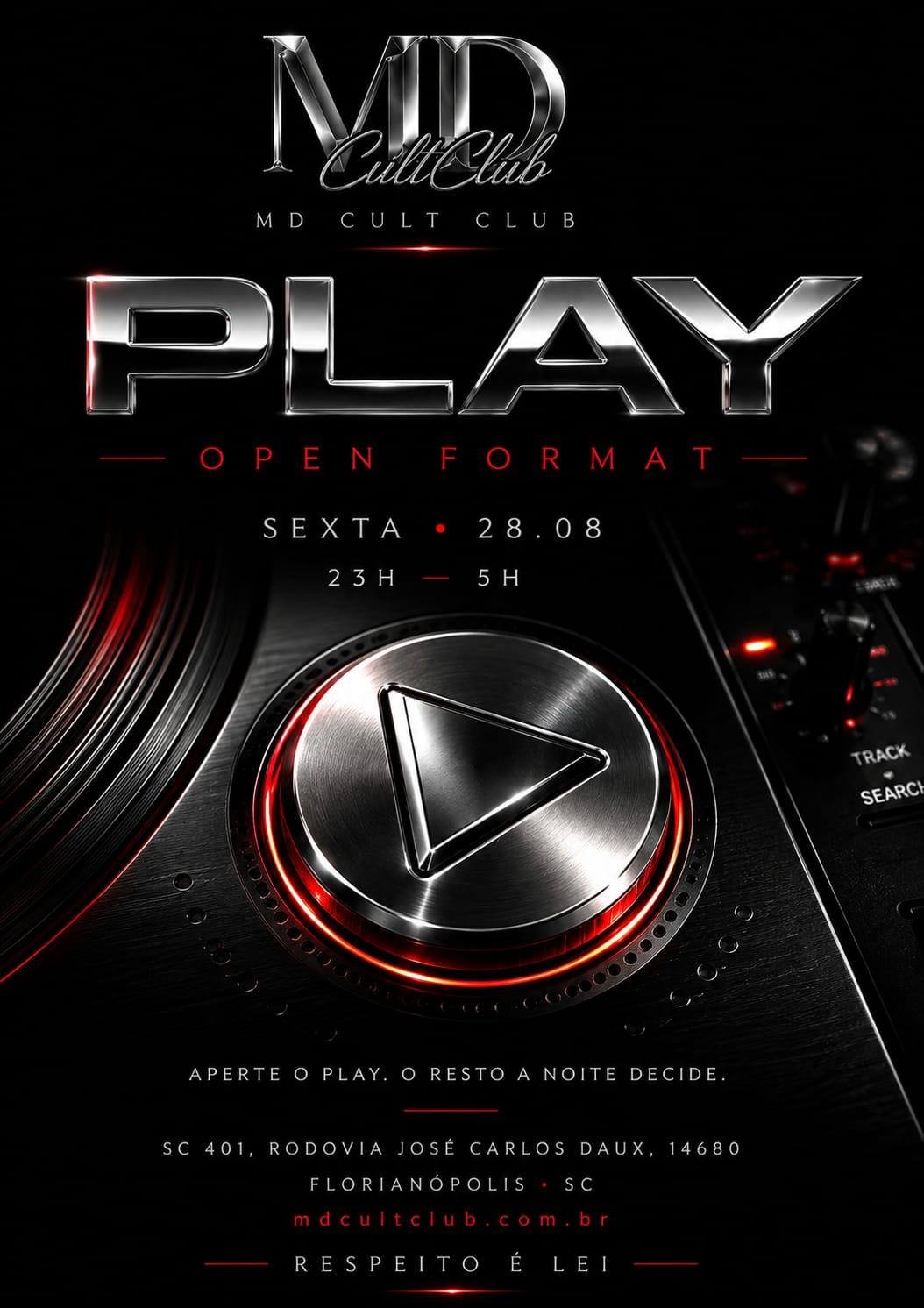 Cartaz do evento Sexta Play