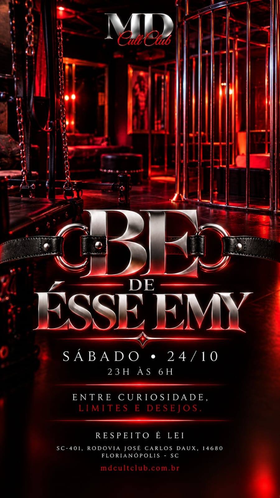 Cartaz do evento Be de Ésse Emy