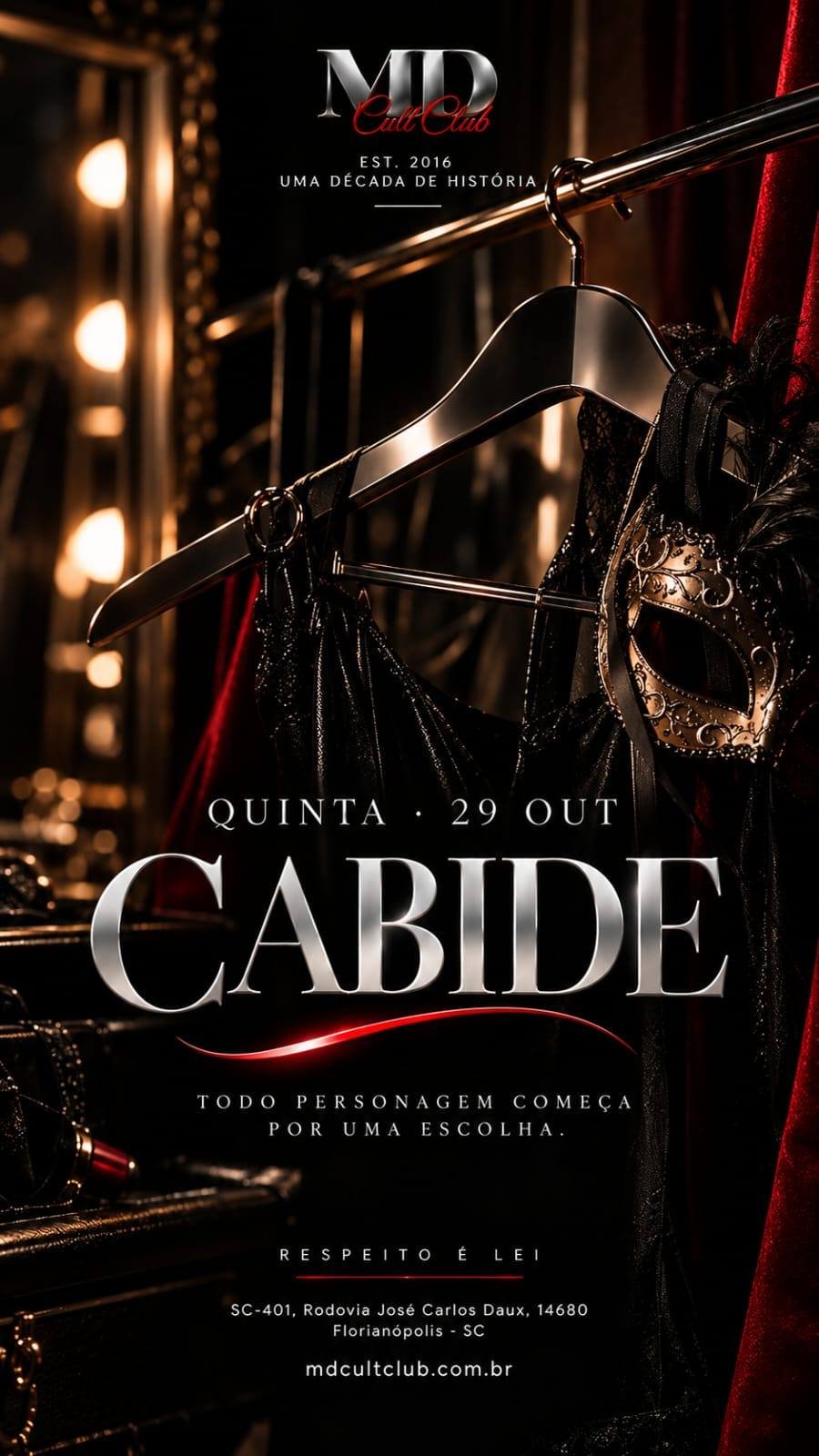 Cartaz do evento Quinta Cabide