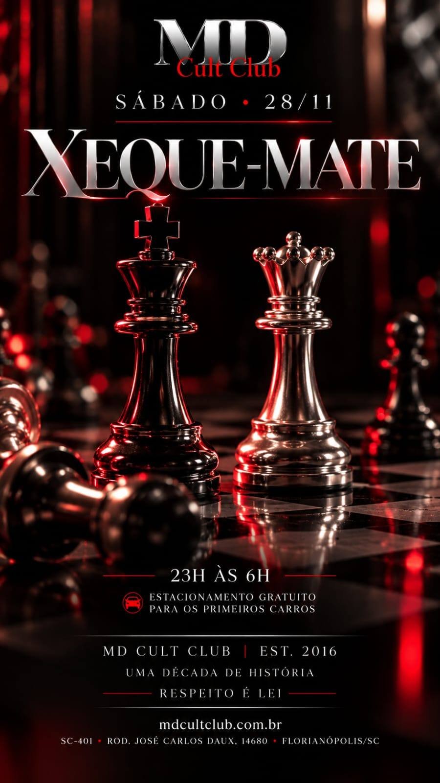 Cartaz do evento Xeque-Mate | Shows Kérol MD e Japa & Aninha