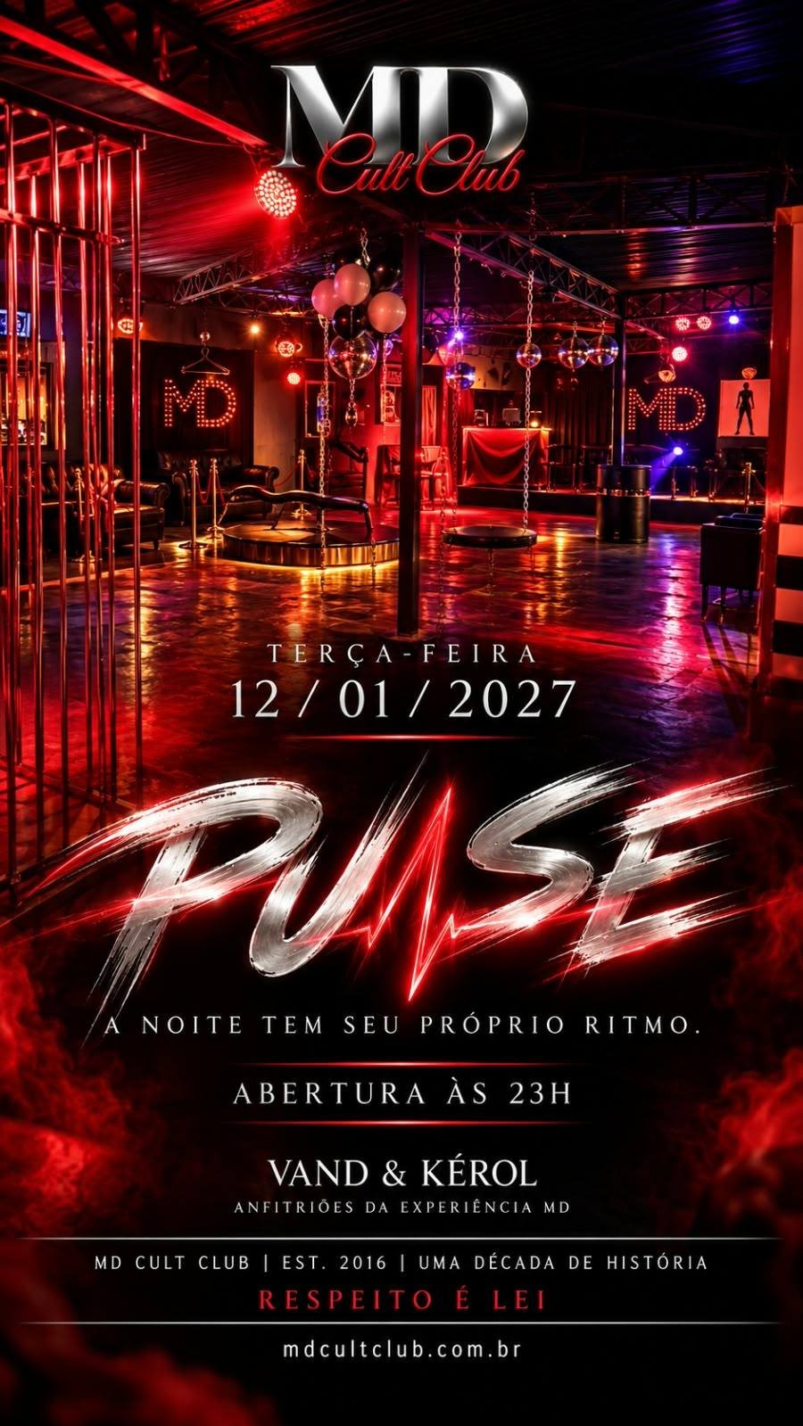 Cartaz do evento Pulse